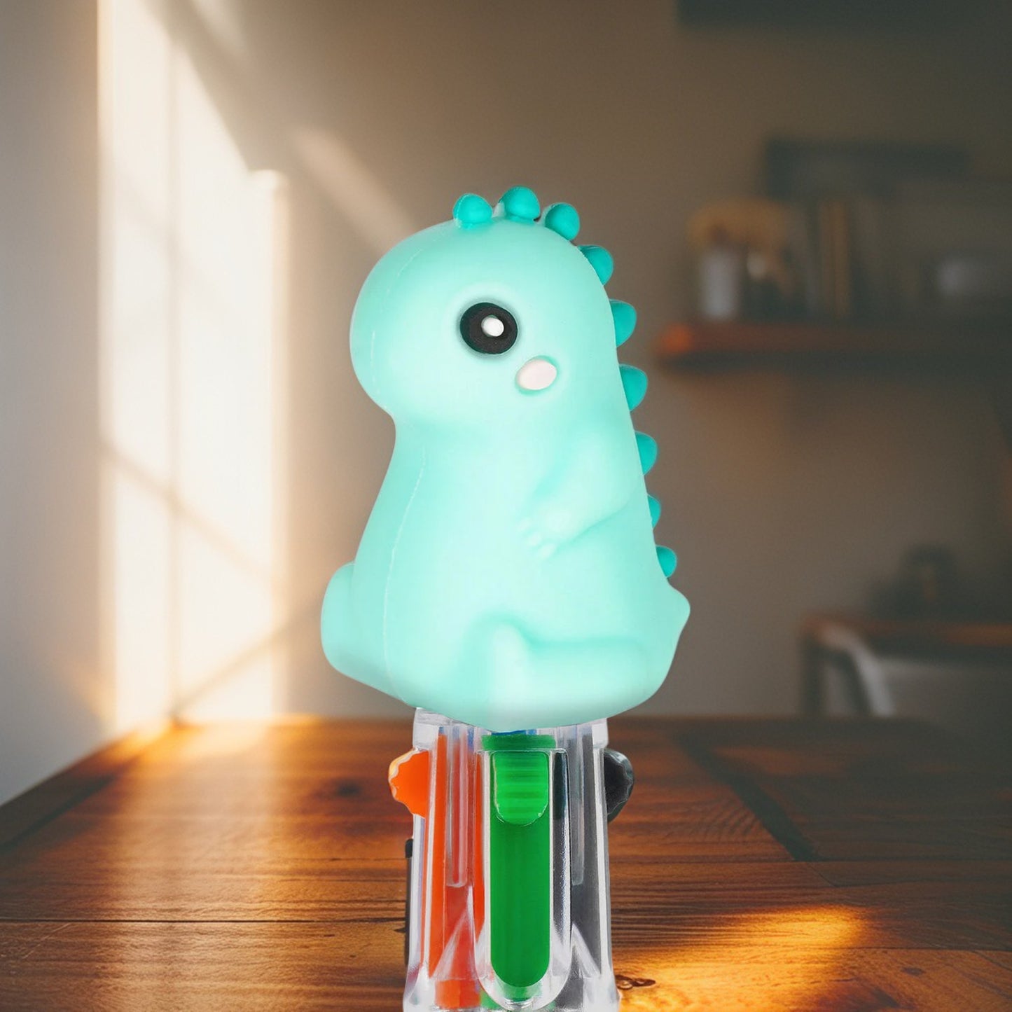 Mini Ballpoint Pen 4 Colors - Dino - Mini Magic Rainbow