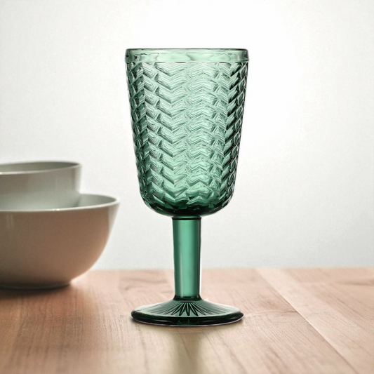 Set 6 Calici in Vetro Via del Corso - 5 Colori