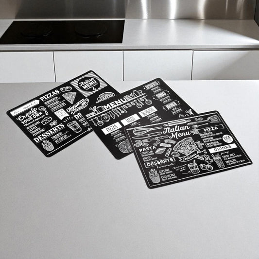 Tovaglietta Kitchen - 43,5x28,5 cm - 3 Fantasie Menu Assortitie