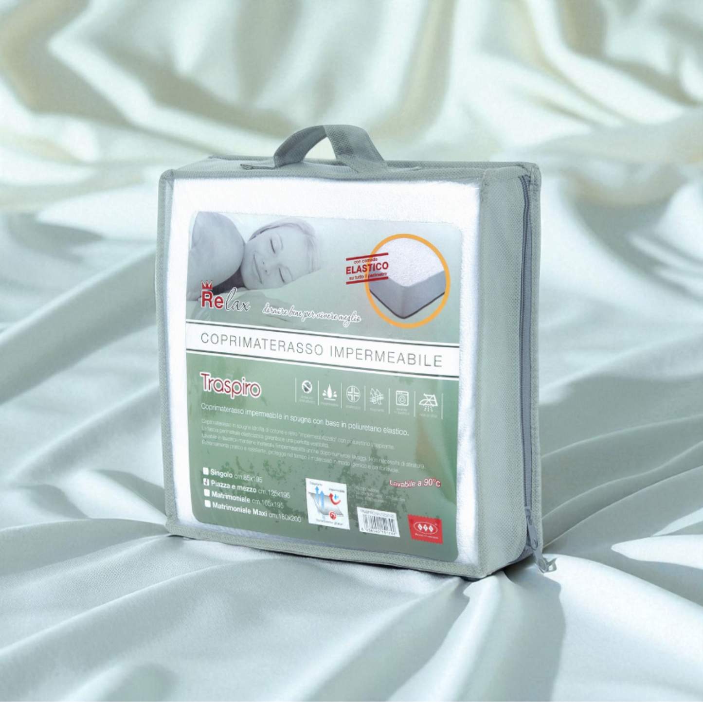 Traspiro - Coprimaterasso impermeabile - traspirante ed impermeabile - disponibile in 3 misure