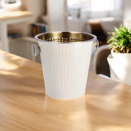 Secchiello portabottiglia in acciaio – assortito 2 colori