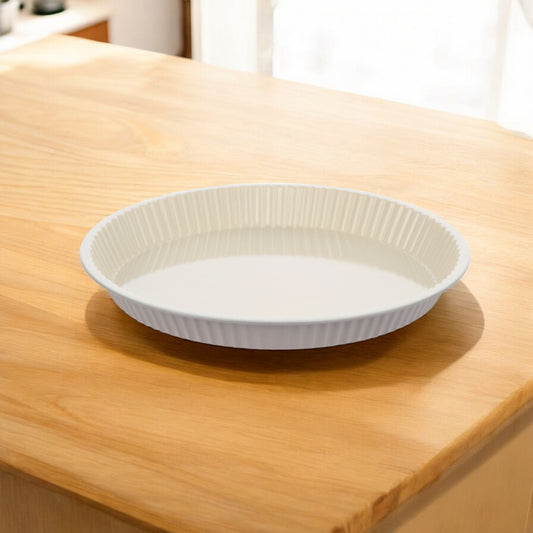 Teglia Tonda in Acciaio – 2 Colori Assortiti