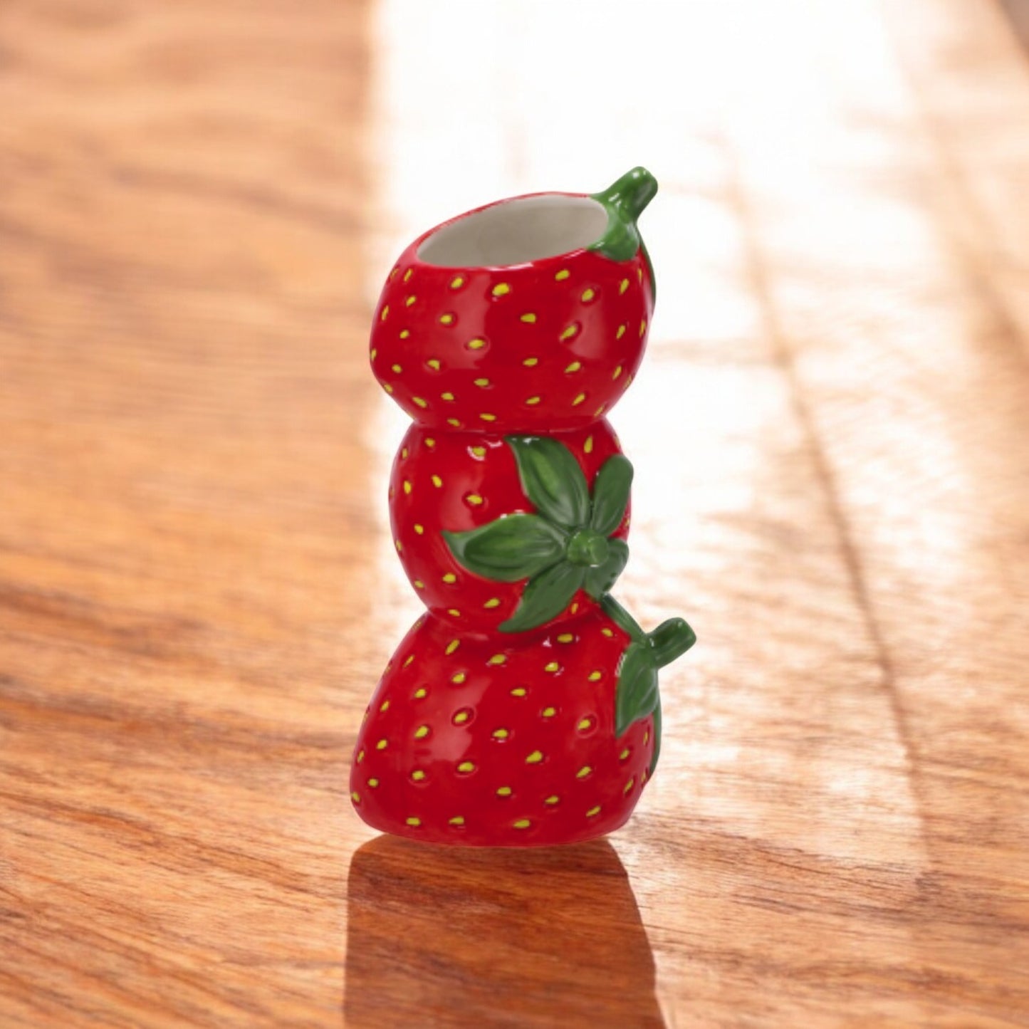 Vaso Alto in Ceramica Strawberry