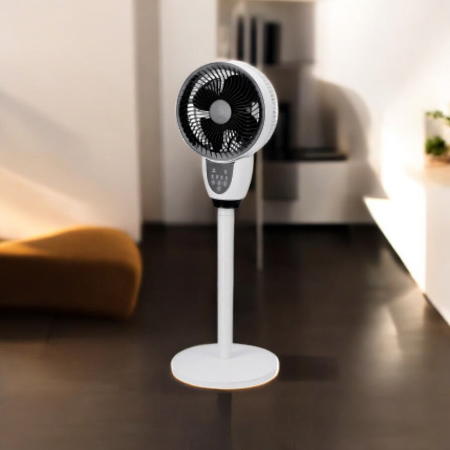Ventilatore a colonna con controller a distanza e timer – 55 W – diam. 31 cm x h. 90 cm