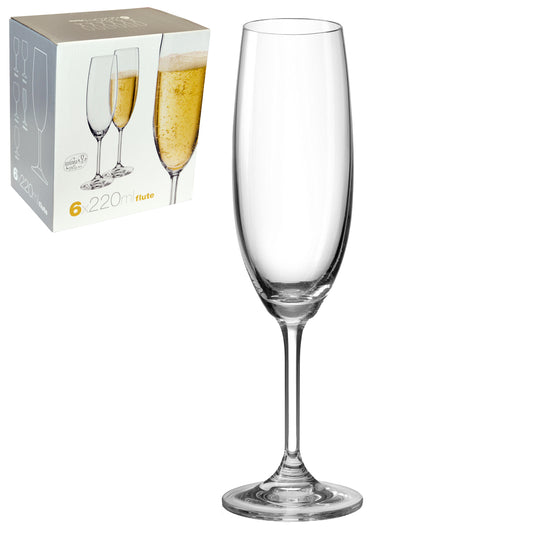 Set 6 Calici Flute Lara – 220 ml