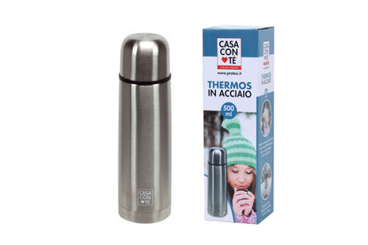 Thermos acciaio 500 ml – bottiglia termica CasaConTe