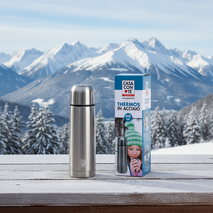 Thermos acciaio 500 ml – bottiglia termica CasaConTe