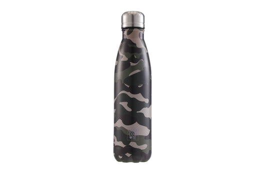 Bottiglia termica mimetica 500/750 ml – acciaio doppia camera