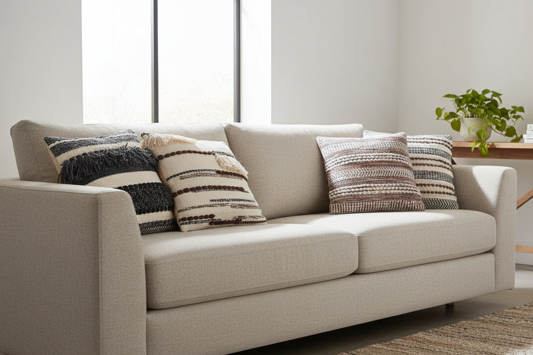 Cuscino Decorativo Cotone 45x45 Stile Boho – Fantasie Assortite