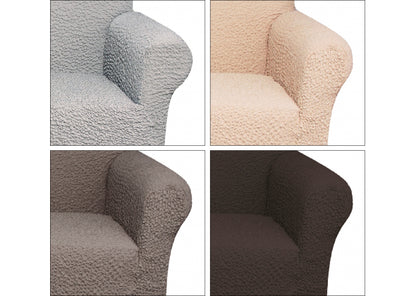 Copridivano 3 Posti Elasticizzato “Perez” – 4 Colori (180–240 cm)