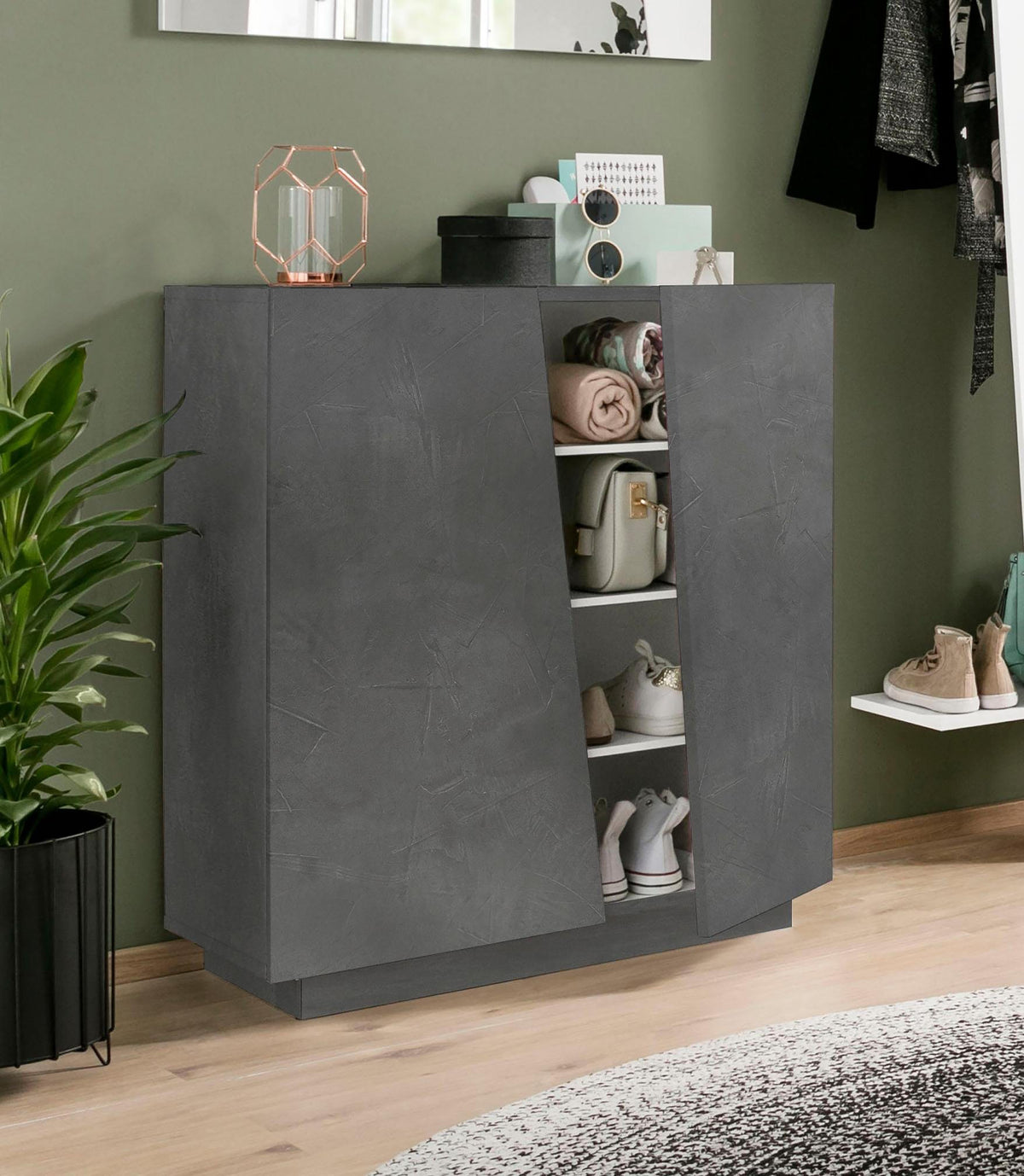 Scarpiera VEGA 2 ante battenti | Web Furniture