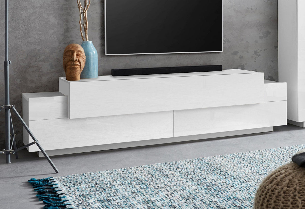 Porta TV CORO 200 cm 3 ante a ribalta | Web Furniture