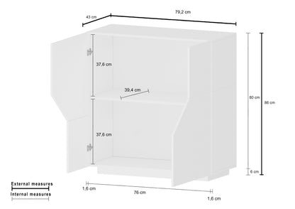 Credenza ALIEN da 80 cm | Web Furniture