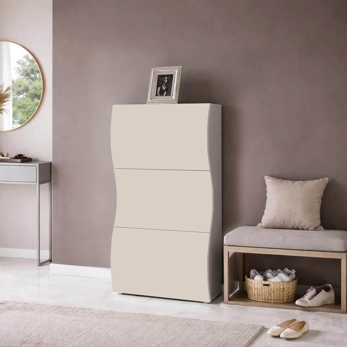 Scarpiera ONDA 3 ante a ribalta | Web Furniture
