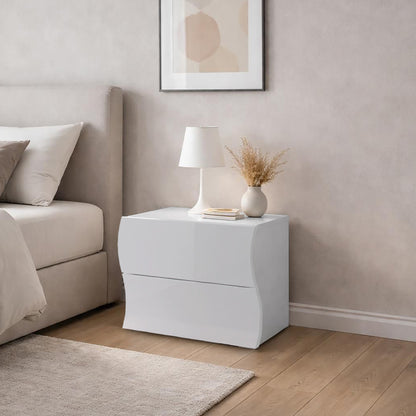 Comodino ONDA 2 cassetti | Web Furniture