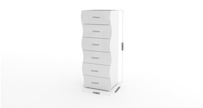 Cassettiera ONDA 6 cassetti | Web Furniture