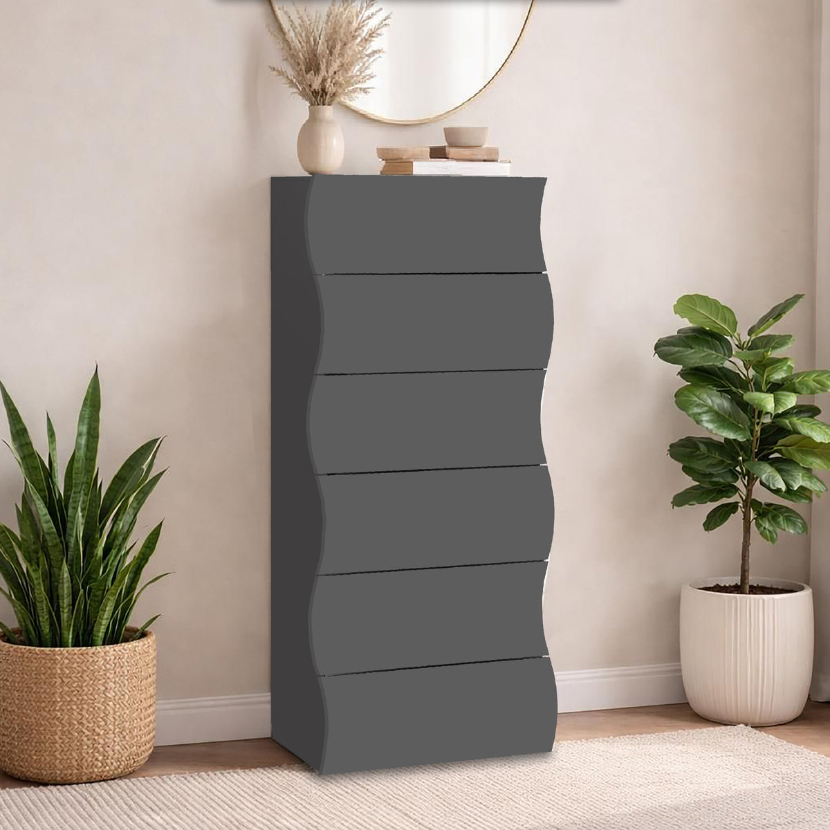 Cassettiera ONDA 6 cassetti | Web Furniture