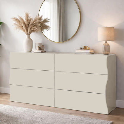 Cassettiera ONDA 6 cassetti 150 cm | Web Furniture
