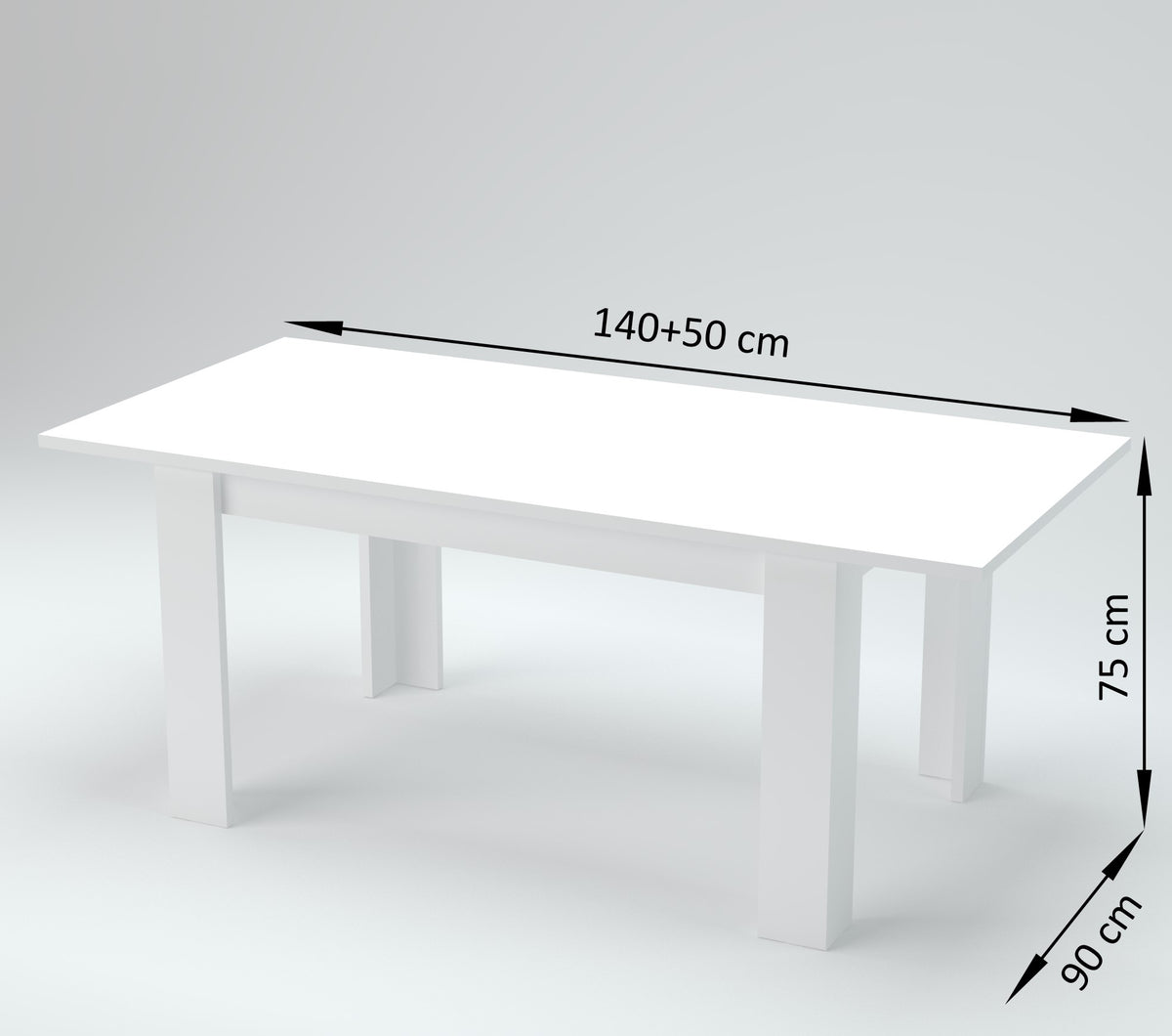 Tavolo allungabile JESI 140-190 cm | Web Furniture