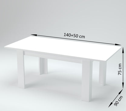 Tavolo allungabile JESI 140-190 cm | Web Furniture