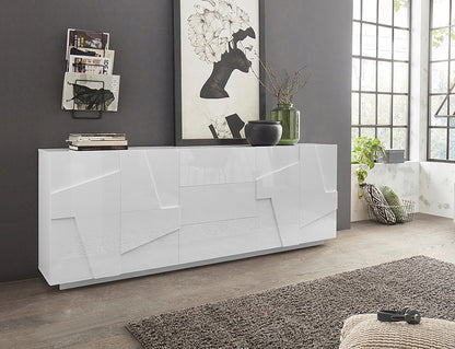 Credenza PING 220 cm 4 ante + 3 cassetti | Web Furniture