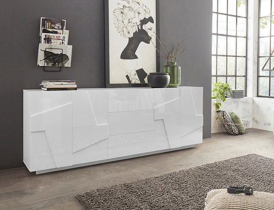 Credenza PING 220 cm 4 ante + 3 cassetti | Web Furniture