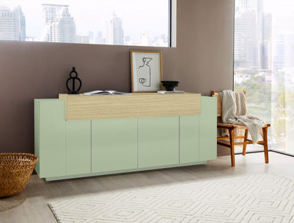 Credenza CORO 200 cm 4 ante battenti + 1 anta a ribalta | Web Furniture