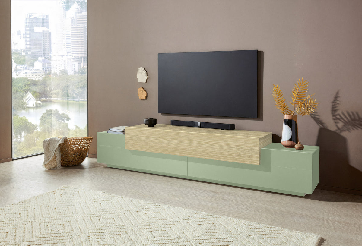 Porta TV CORO 240 cm 3 ante a ribalta | Web Furniture