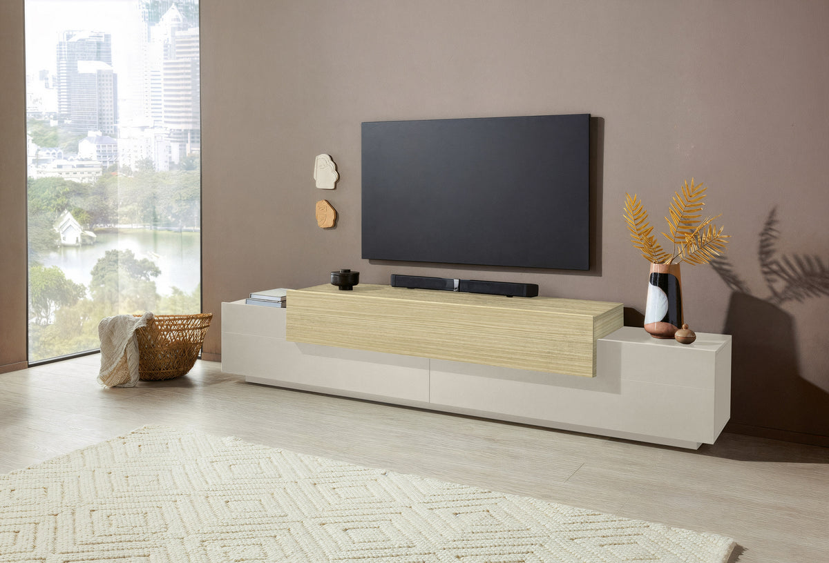 Porta TV CORO 240 cm 3 ante a ribalta | Web Furniture