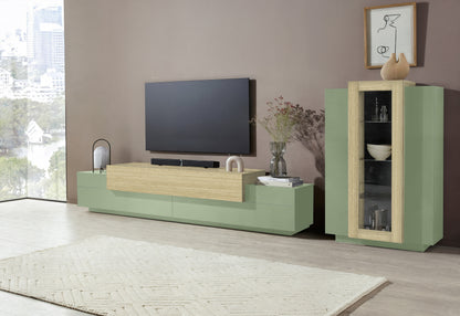 Soggiorno CORO con Porta TV + vetrina | Web Furniture