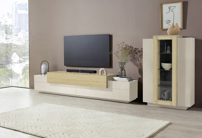 Soggiorno CORO con Porta TV + vetrina | Web Furniture