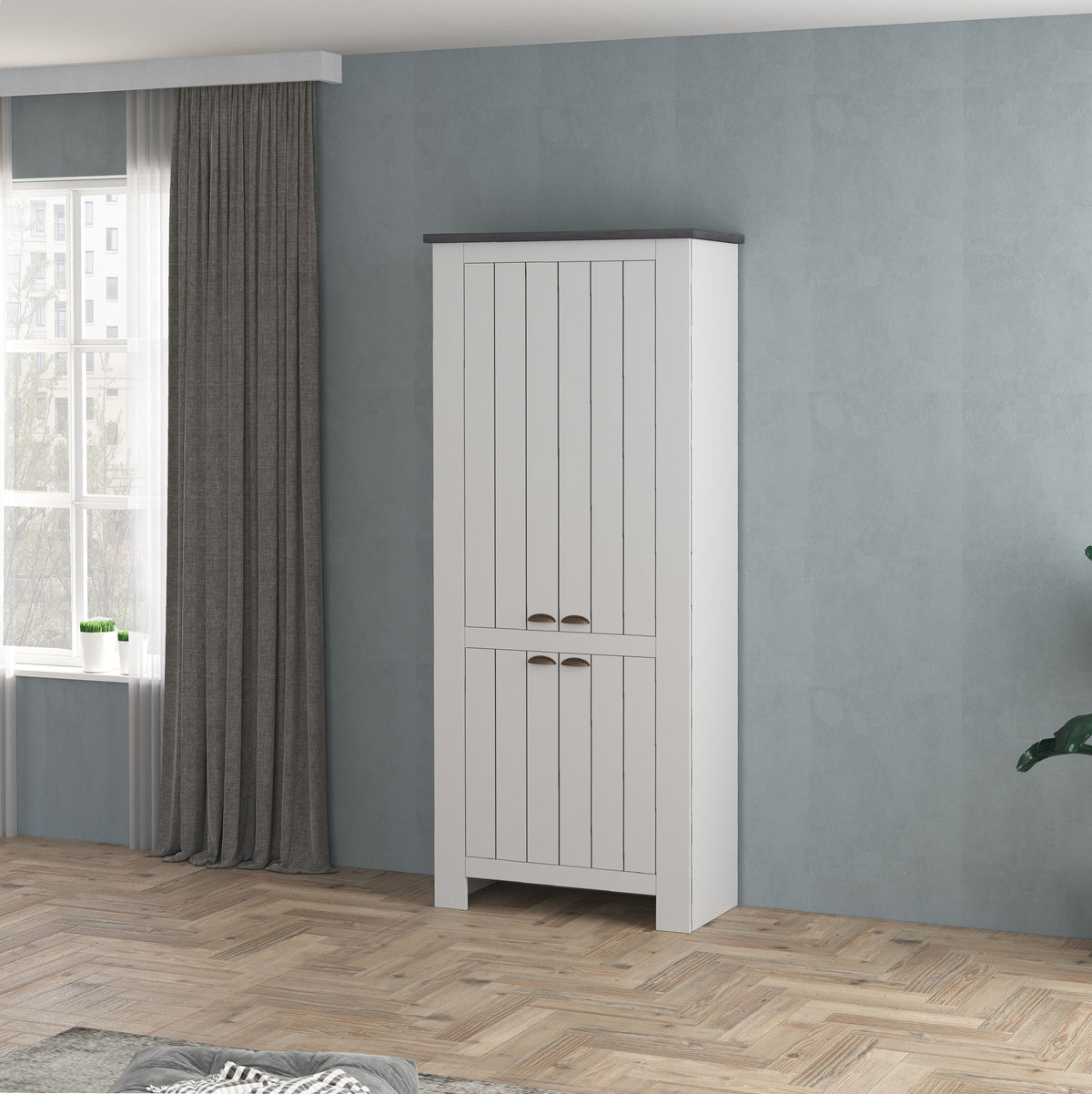 Armadio scarpiera FIGO a 4 ante battenti | Web Furniture