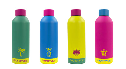 Bottiglia Fluo 0,5 L in Plastica – Colori Assortiti Gio’Style
