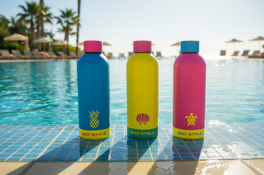 Bottiglia Fluo 0,5 L in Plastica – Colori Assortiti Gio’Style
