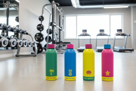 Bottiglia Fluo 0,5 L in Plastica – Colori Assortiti Gio’Style