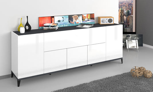 Credenza SUNRISE 4 ante + 1 anta ribalta da 200 cm | Web Furniture