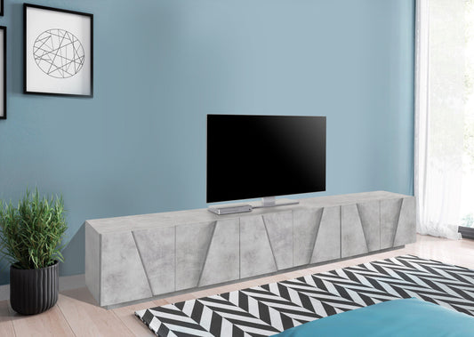 Porta TV PING 240 cm 6 ante battenti | Web Furniture