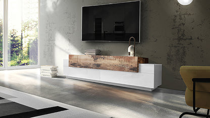 Porta TV CORO 200 cm 3 ante a ribalta | Web Furniture
