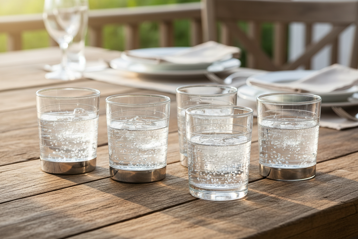 Set 6 bicchieri acqua Arena Bormioli Rocco – Made in Italy