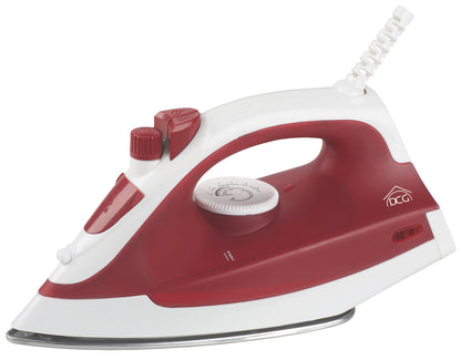 Ferro da stiro a vapore 1800W DCG rosso bianco