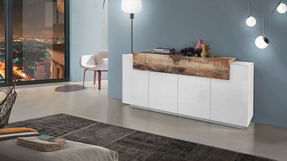 Credenza CORO 200 cm 4 ante battenti + 1 anta a ribalta | Web Furniture