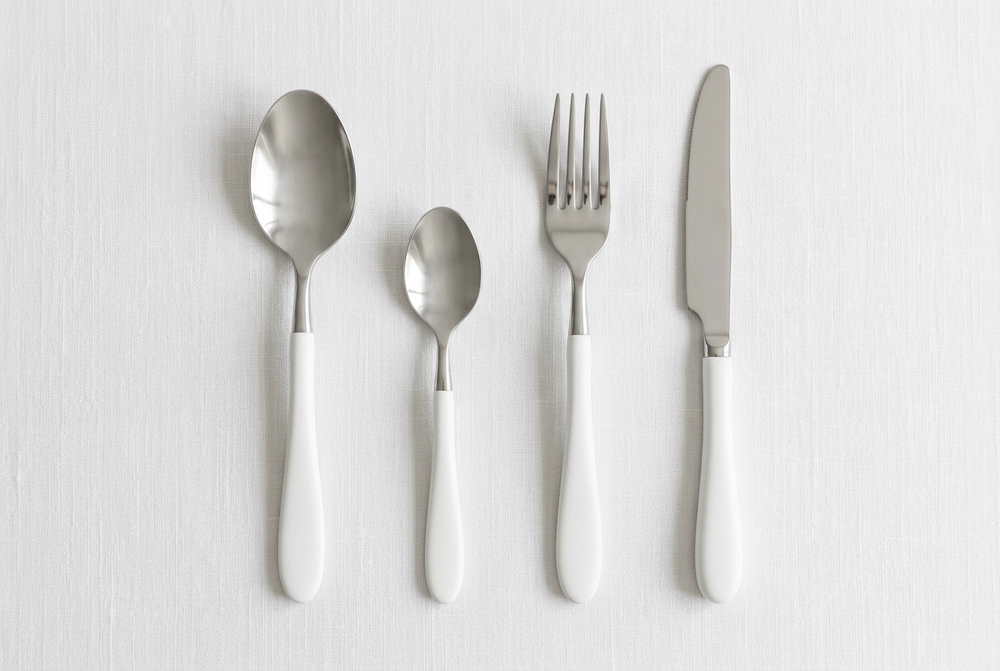 Set 24 posate Colorando – Bianco
