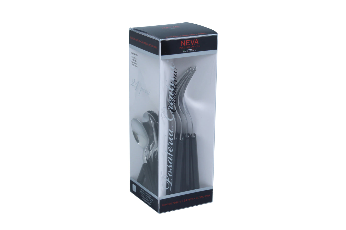 Set 24 Posate Colorando – 4 Colori | Made in Italy