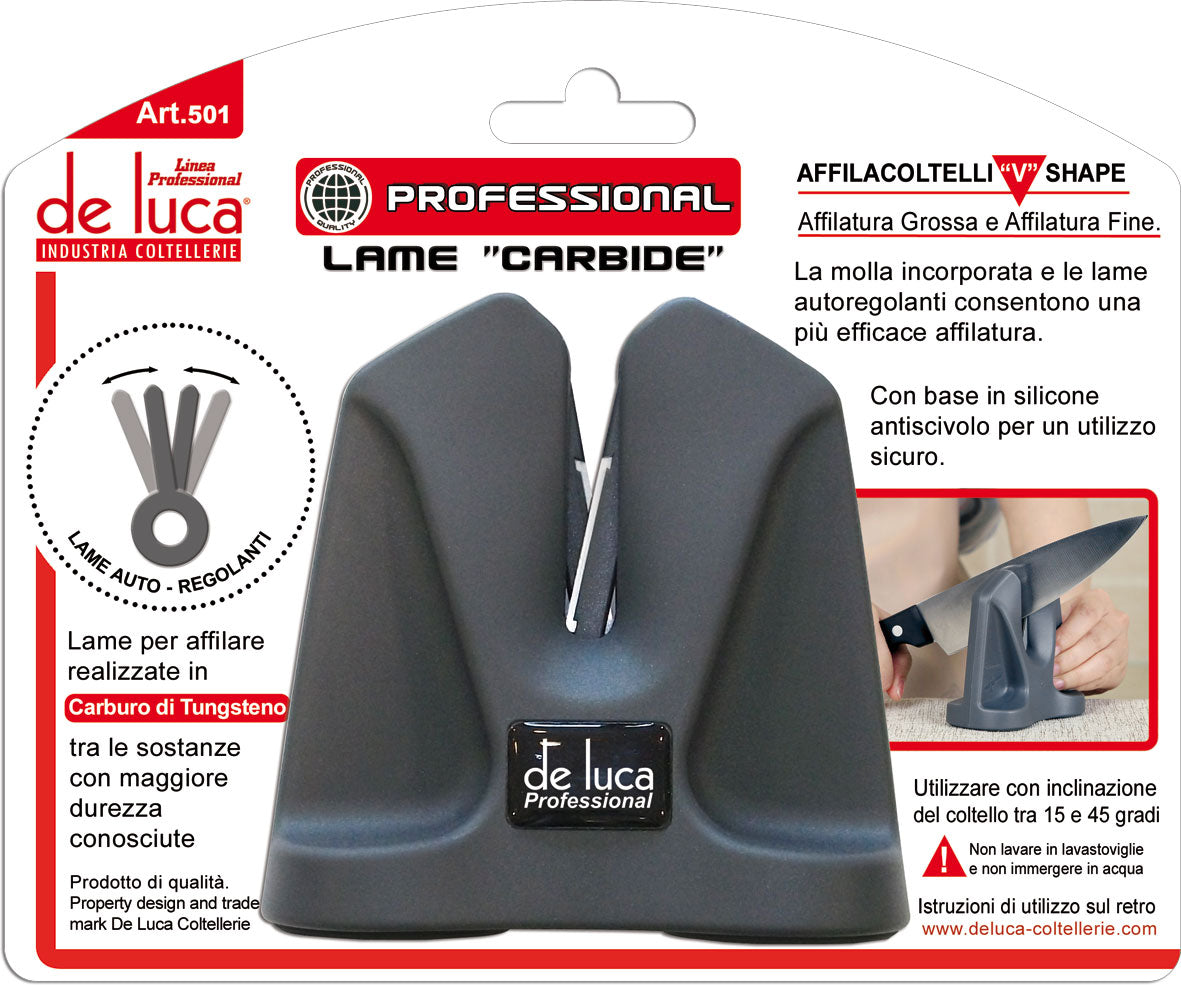 Affilacoltelli Professionale con Lame in Carburo di Tungsteno