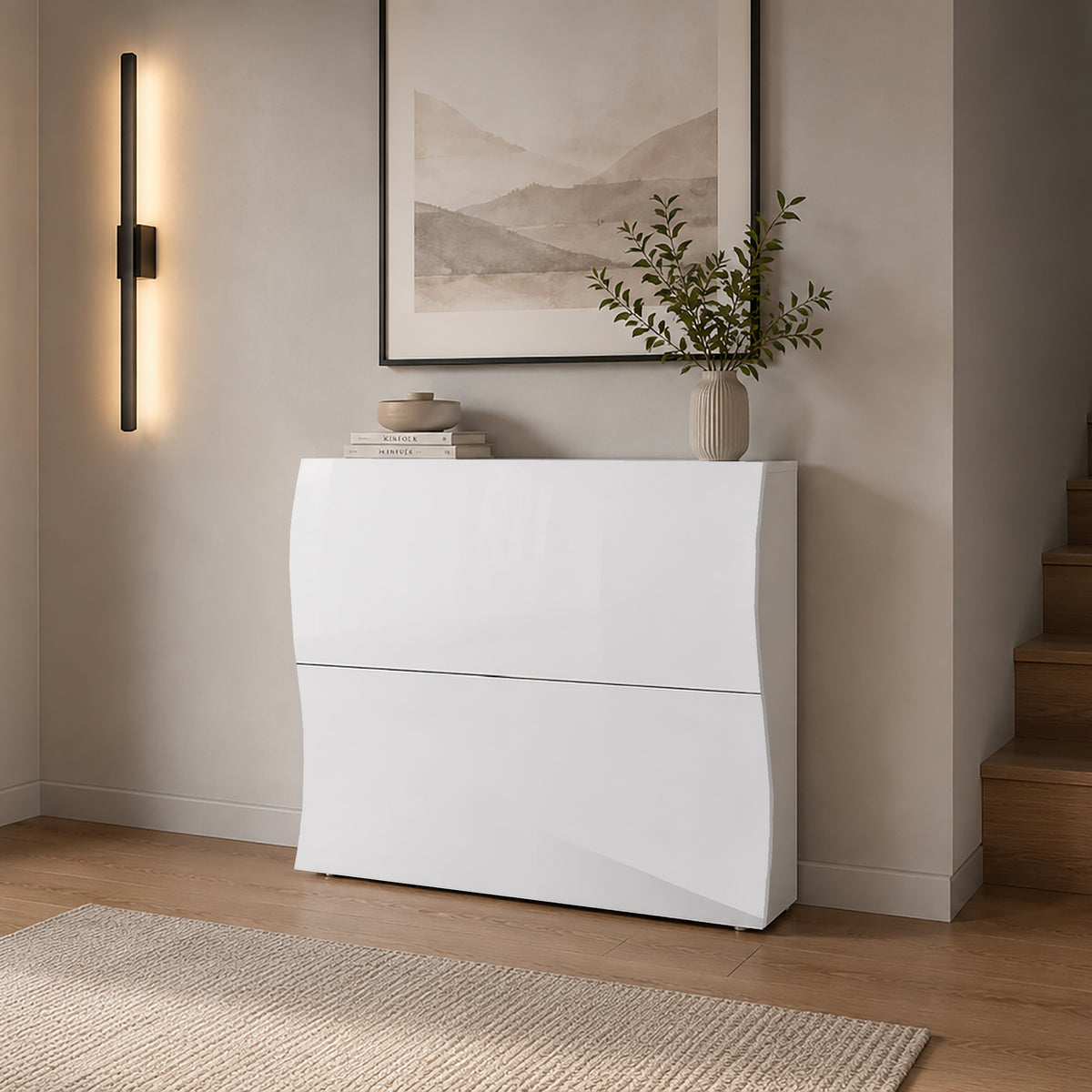 Scarpiera ONDA 2 ante a ribalta | Web Furniture
