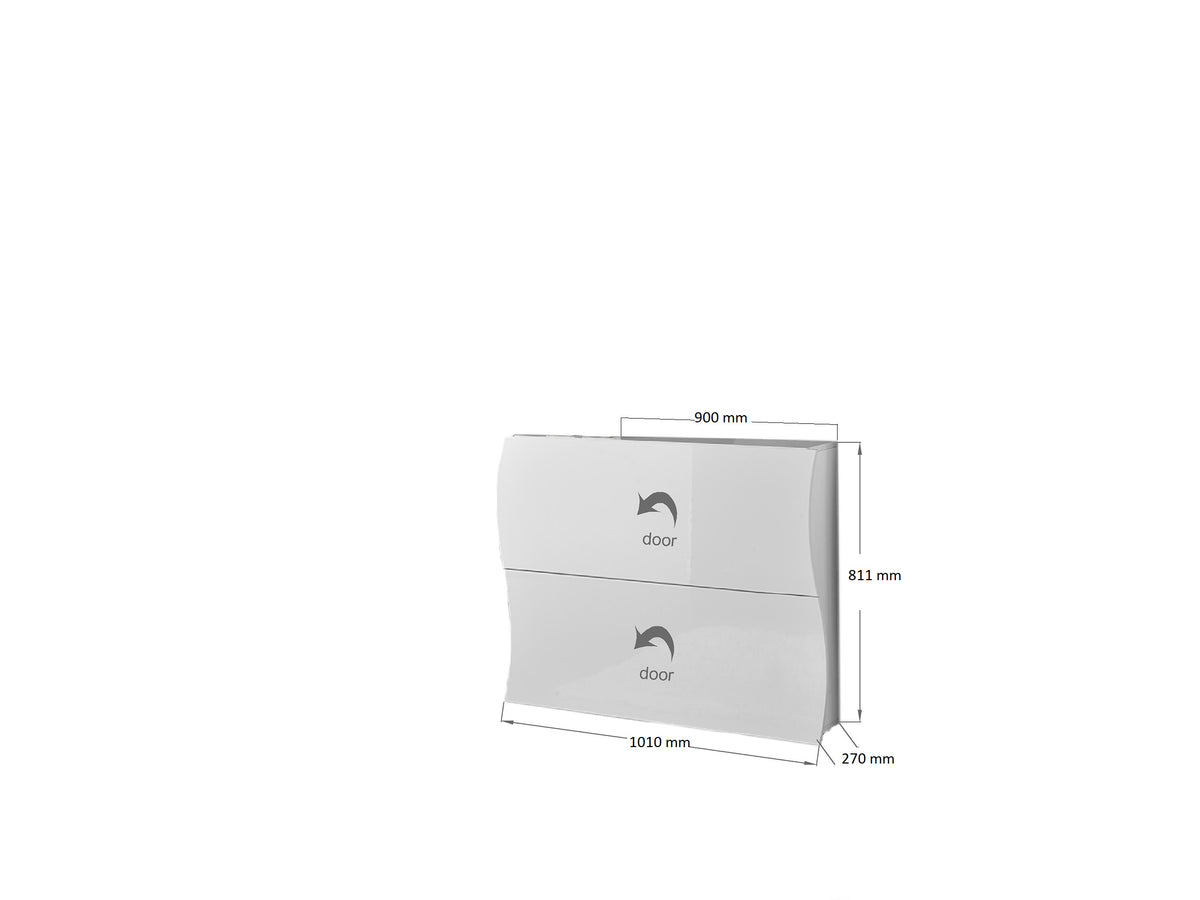 Scarpiera ONDA 2 ante a ribalta | Web Furniture