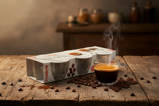 Set 6 tazze caffè Brasil 75 cc – CERVE – Made in Italy