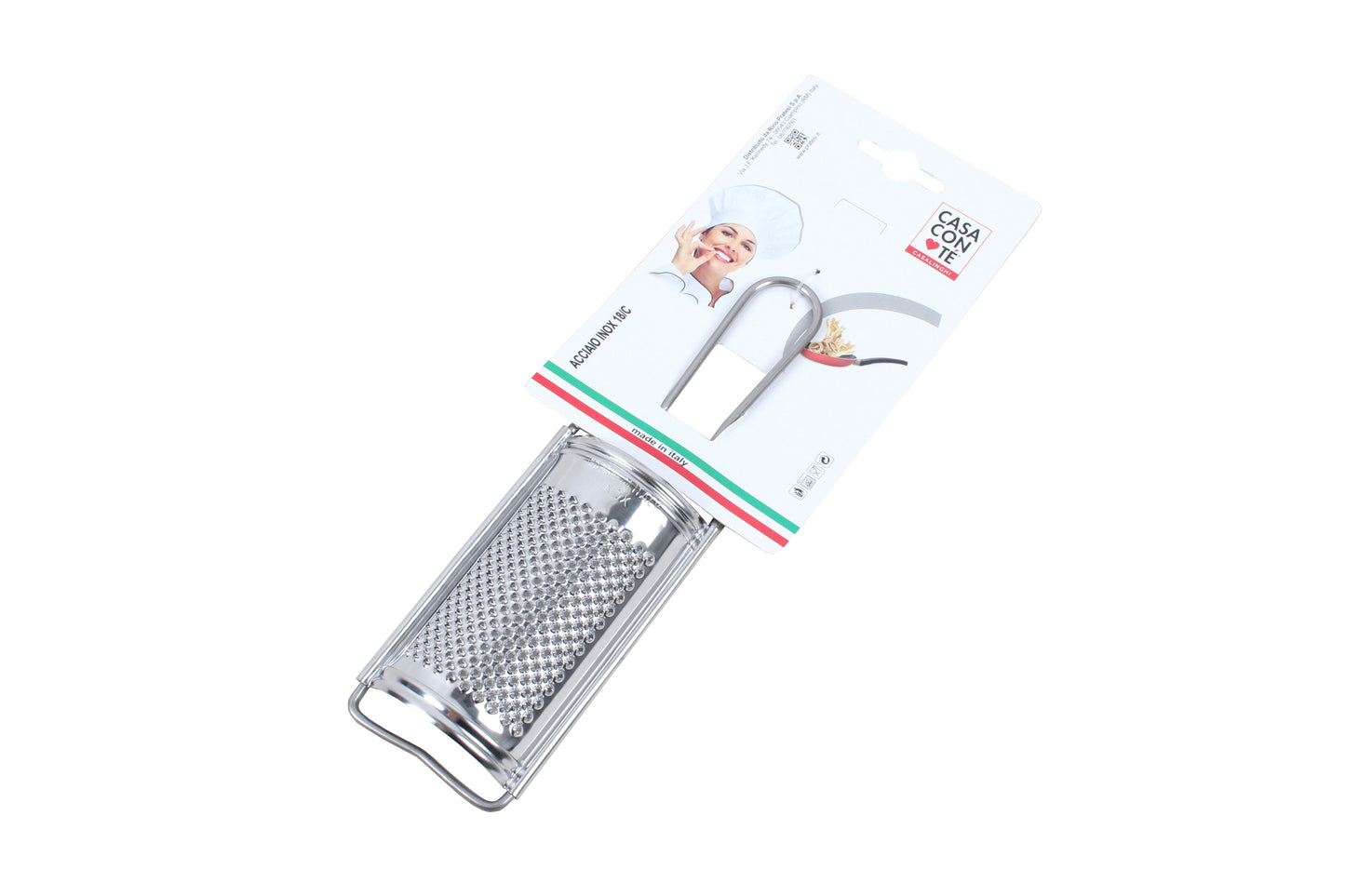 Grattugia in acciaio Casaconte’ – 18/C – 9/13/16 cm