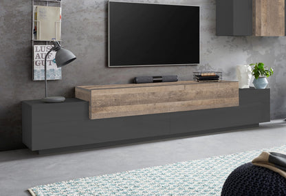 Porta TV CORO 240 cm 3 ante a ribalta | Web Furniture