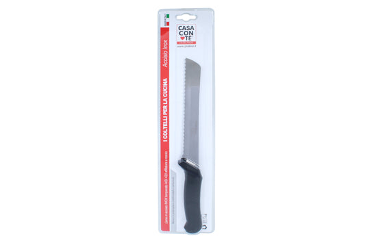 Coltello Pane 20 cm in Acciaio Inox – Lama Seghettata